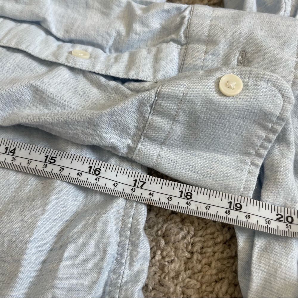 Faherty Heather Button Down Pocket Long Sleeve Sh… - image 8